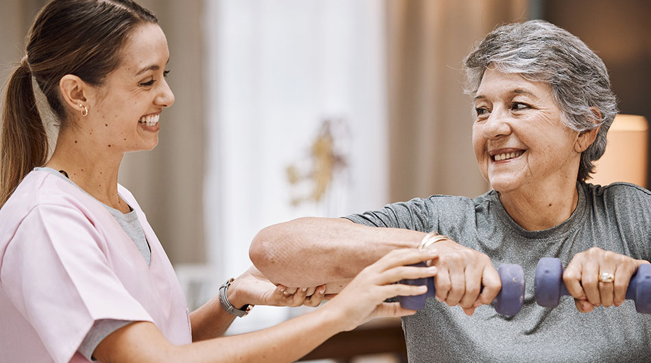 Ihr Vorteil: Therapie im häuslichen Umfeld